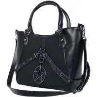 Banned Alternative Sac à main Gothic de - In Oblivion We Trust - pour Femme - noir - Taille Standard