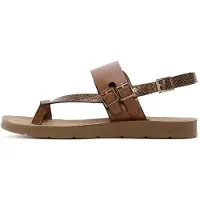 Derimod Tongs marron chiné