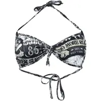Rock Rebel by EMP Haut de bikini de - Mix And Match - L - XXL - pour Femme - noir - Taille XL