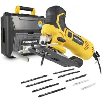 Powerplus Jigsaw 750w Jaune One Size / EU Plug 220V