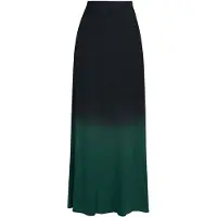 Black premium by emp Jupe longue de - Save Tonight - XS - XXL - pour Femme - noir/vert - Taille M