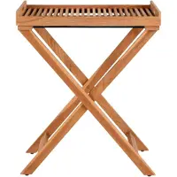 Ebuy24 Ronda table de service 60x40x70cm teck.