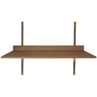 Ferm Living Sector Bureau Smoked Oak| Brass