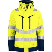 Projob Parka coupe-vent et imperméable 3 en 1 EN ISO 20471 classe 3/2 (L)