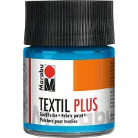 Marabu Peinture pour tissu Textil plus, 50 ml, noir 073 (50 ml)