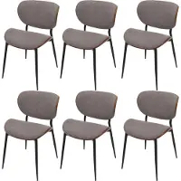 MCW Chaise de salle à manger -O45 (lot de 6)