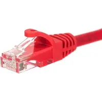 NETRACK BZPAT36R, 3 m, Cat6, U/UTP (UTP), RJ-45, RJ-45, Rouge