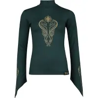 Le Seigneur Des Anneaux T-shirt manches longues de - Rohirrim - S - XXL - pour Femme - vert - Taille L