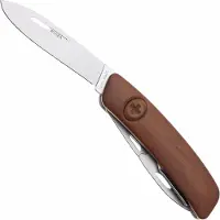 Swiza D04 AM, KNI.0046.6300, Walnut, couteau suisse, 6 outils