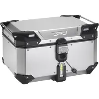 Givi Trekker Outback Evo Smart Anodised 58l Monokey Obkev58aa Top Case Argenté