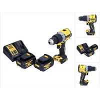 DeWalt DCD 805 M2 Perceuse-visseuse à percussion sans fil 18 V 90 Nm Brushless + 2x batterie 4,0 Ah + chargeur