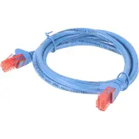 Goobay 68402 CAT 6 Câble patch, U/UTP, bleu, 20 m - CCA mélange de cuivre
