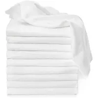 T-Tomi TETRA Cloth Diapers EXCLUSIVE COLLECTION White couches lavables White 70x70 cm 10 pcs