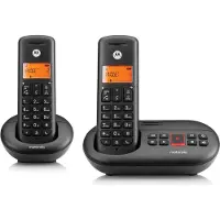 Motorola Téléphone Fixe Sans Fil E212 Noir