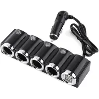 Pni Sbr04 Allume-cigarette pour voiture 12v- 24v noir One Size / EU Plug 220V noir One Size
