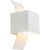 QAZQA Applique murale moderne blanche - Amy