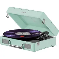 Mixx Platine vinyle stéréo Revival 55 (Manuel), Platine, Vert