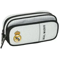 Safta Real Madrid First Kit 24/25 With Pocket Trousse Blanc Homme Blanc One Size