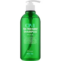 Esthetic House - CP 1 - Shampooing à l'arbre à thé et à la menthe - Shampooing rafraîchissant pour les cheveux 500ml