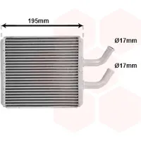 VAN WEZEL 83006044 Échangeur thermique Chauffage intérieur Radiateur pour KIA RIO Break (DC) RIO Berline (DC)