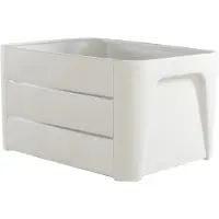 Mirage Caisse Click 'n Crate blanc 24l