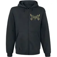 Mayhem Sweat-shirt zippé à capuche de - Daemon - M - XXL - pour Homme - noir - Taille M