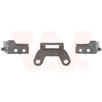 VAN WEZEL 4407569 : Support de pare-chocs central avant pour RENAULT Megane IV Grandtour (K9A/M/N), Megane IV berline (B9A/M/N), Megane IV break