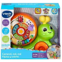 Vtech Snail Cabbage Cabbage Figures And Colors Spanish Version Multicolore Enfants