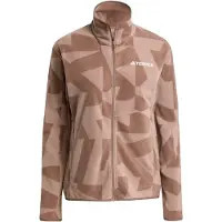 Adidas Polaire imprimé full zip femme Terrex Multi