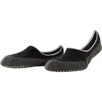 Falke Cosyshoe : chaussettes-baskets type chaussons, couleur noire, taille 37-38