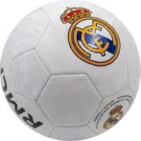 Van Der Meulen Real Madrid Size 5 Ball Blanc Enfants