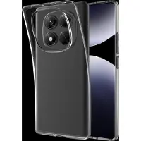 Just in Case Soft Design Xiaomi Redmi Note 14 Pro 4G Back Cover Transparent