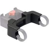 Klickfix Kit d'écartement largeur 100mm pour adaptateur de guidon, noir, AS