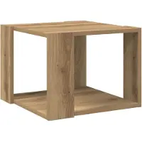 vidaXL Table basse Artisan-Chêne 40x40x30 cm Bois composite