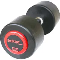 Softee Pro-sport 28kg Dumbbell Noir 28 kg