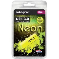 Integral - Clé USB 128 GB 3.0 Neon Blue | Soufflez un 1 pièce