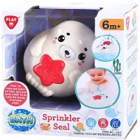 Playgo Jouet de bain avec phoque qui éclabousse