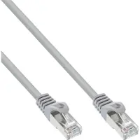 InLine Patchcable, F/UTP, Cat.5e, grau, 1m