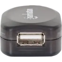 Manhattan 150248 câble USB USB 2.0 10 m USB A Noir