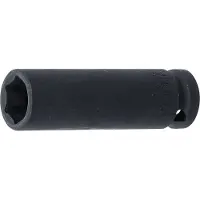 Bgs Douille longue ? choc 6 pans carr? 12.5 mm 1/2" taille 16 mm