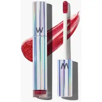 Wonderskin Wonder Blading Top Gloss brillant à lèvres à paillettes teinte Red Glitter 4 ml