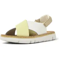 Camper Oruga Sandals Jaune,Blanc EU 40 Femme