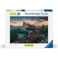 Ravensburger Puzzle Nature Edition No 16 - Un Soir dans les Montagnes Rocheuses - 1000 pièces