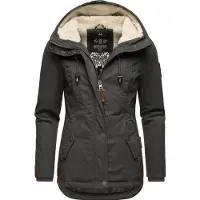 MARIKOO Parka d’hiver 'Bikoo' anthracite