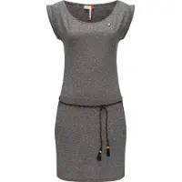 Ragwear Robe 'Tag' gris chiné