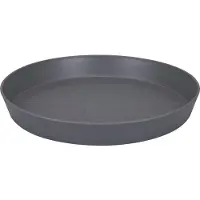 Elho Soucoupe Pour Pot De Fleurs - Elho - Loft Urban - Anthracite - Plastique - Ustensiles De Décoration