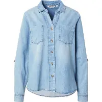 ONLY Chemisier 'ONLYASMIN' bleu denim