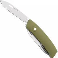 Swiza D07 R AM, KNR.0116.1050, Olive, couteau suisse, 7 outils