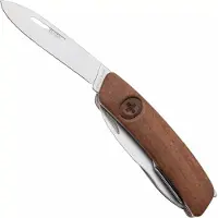 Swiza D07 R AM, KNR.0116.6300, Walnut, couteau suisse, 7 outils