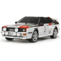 Tamiya 1:10 RC Voiture électrique Audi Quattro Rally A2 (TT-02) Kit de construction